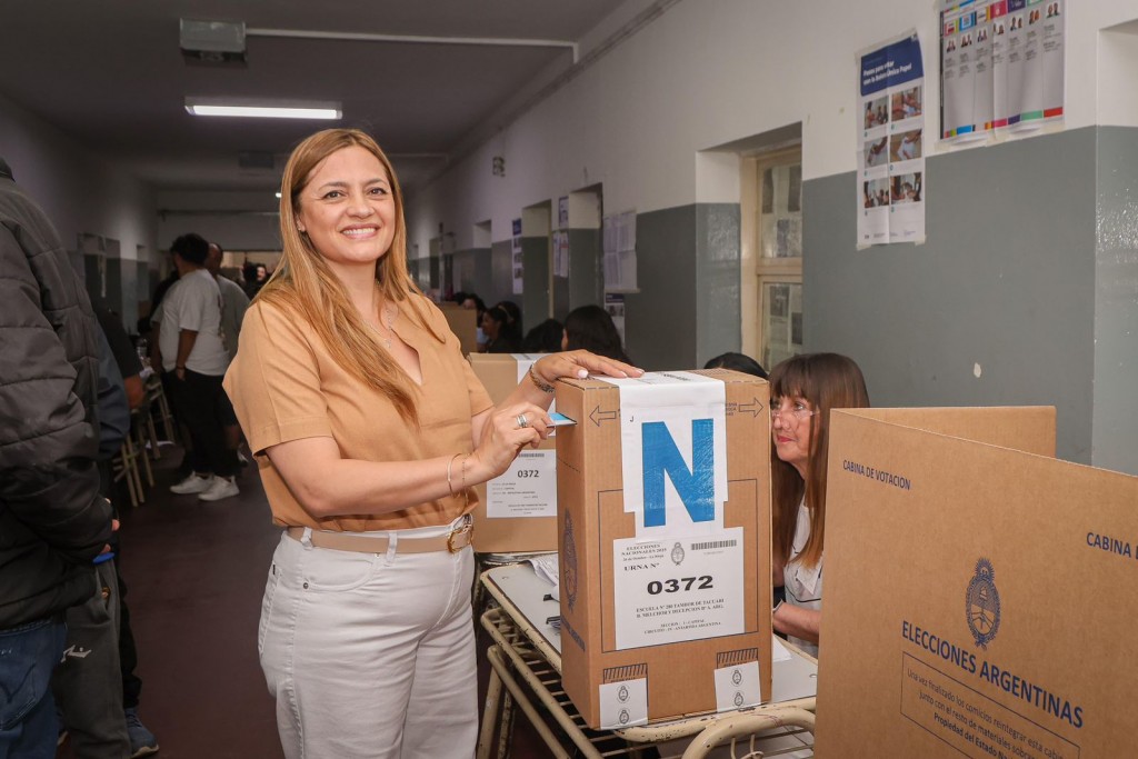 Tere Madera: “Cada voto es una voz que construye el futuro de nuestra provincia y del país”