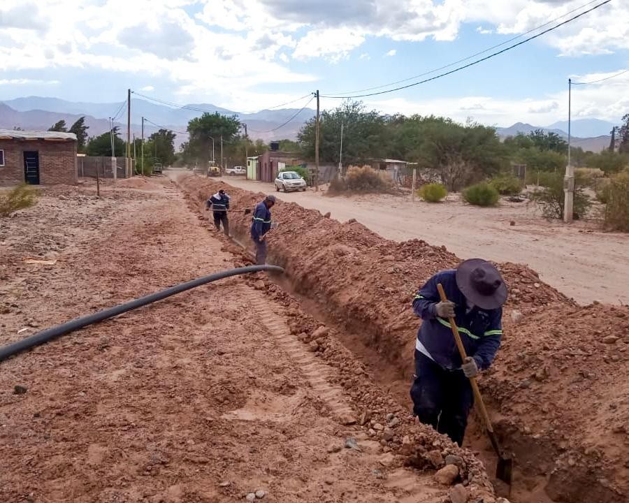 Villa Unión: Avanza la ejecución de obras clave para mejorar el acceso al agua potable