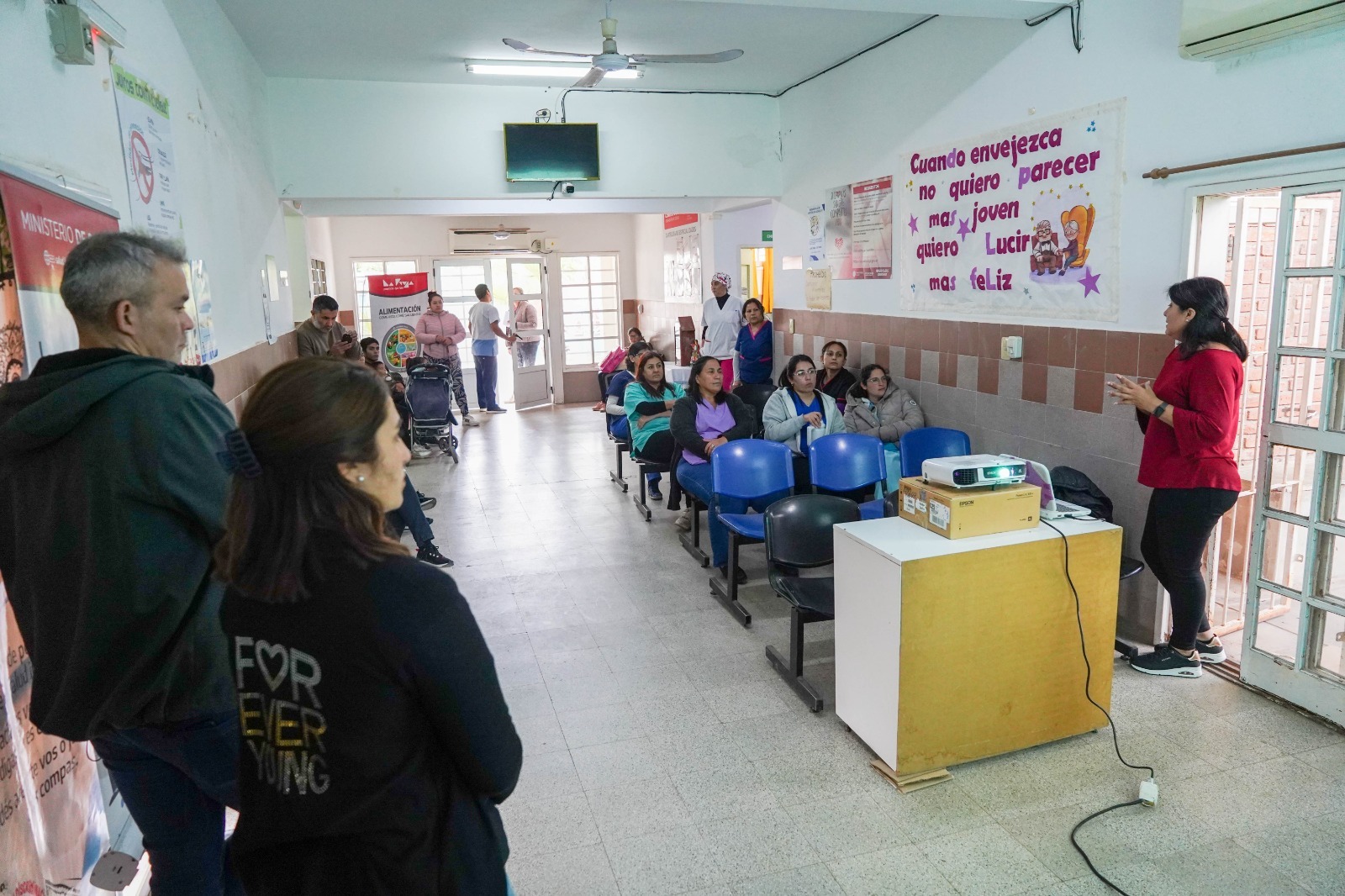 Trabajadores del CAPS Ofelia Bazán de Lozada recibieron capacitación sobre prevención de la tuberculosis