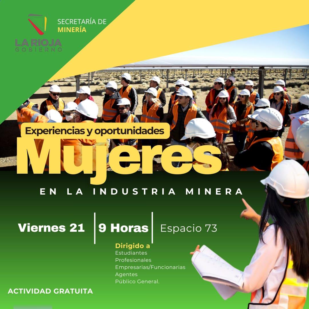 Se invita a participar del Panel “Mujeres en la Industria Minera: Experiencias y oportunidades” 