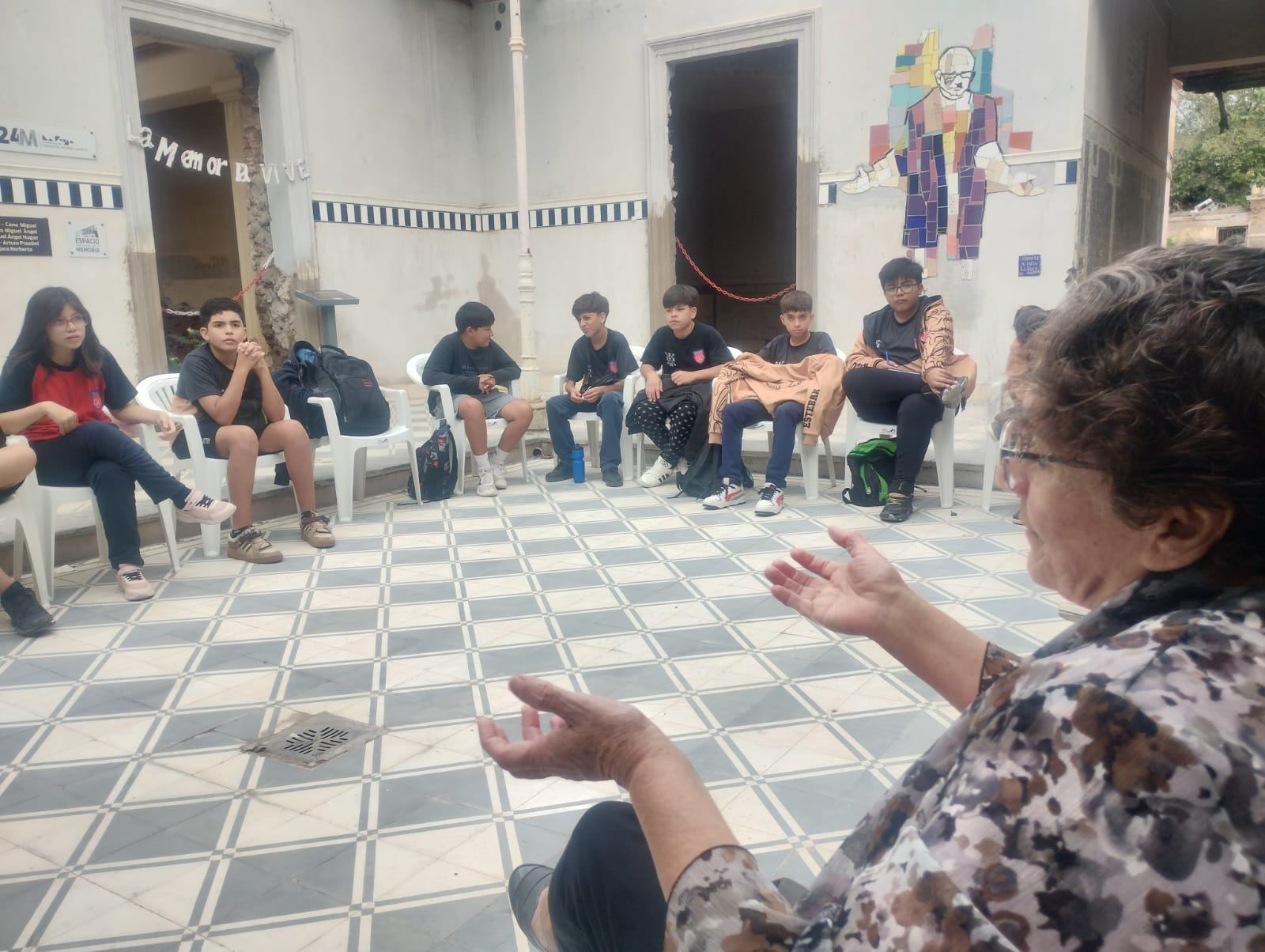 Semana de la Memoria: Estudiantes y docentes de diversos niveles visitaron el Espacio Provincial de la Memoria