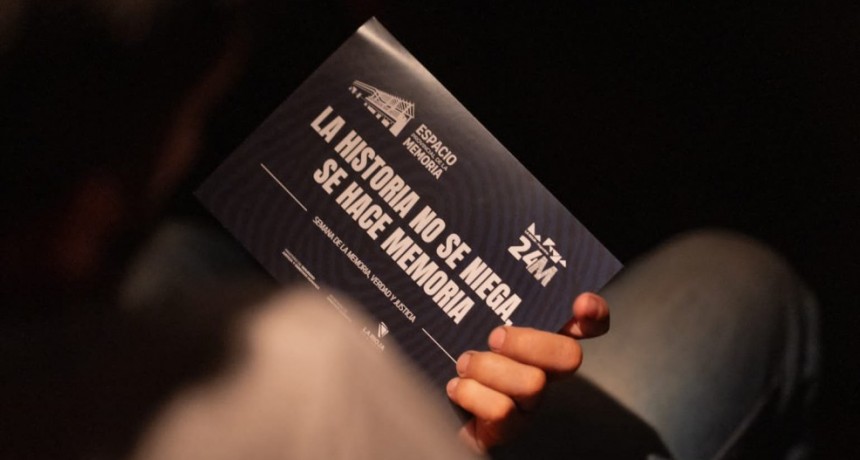 La memoria se hace presente: marcada participación en las actividades por el 24 de Marzo