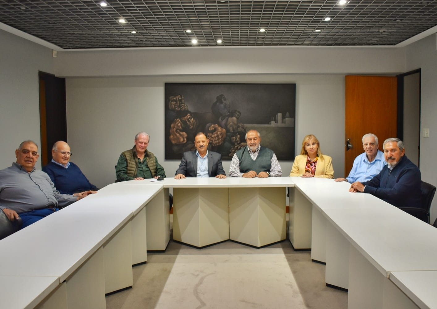 Quintela y líderes sindicales analizaron la crisis laboral provocada por el ajuste del Gobierno nacional