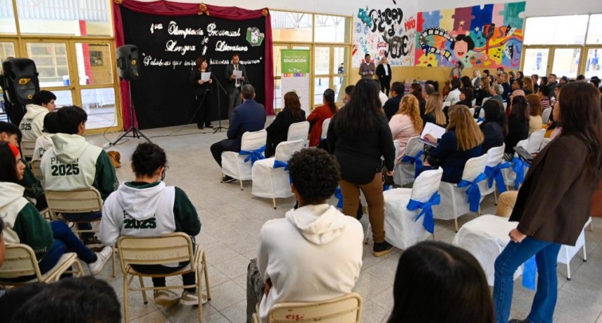 Lanzaron la primera Olimpiada Provincial de Lengua y Literatura en La Rioja 