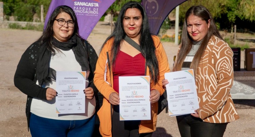 La Provincia respalda a emprendedores y familias de Sanagasta y General San Martín